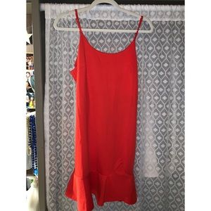 Red dress—new without tags!!